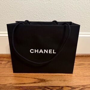 CHANEL Designer Gift Shopping Bag Authentic